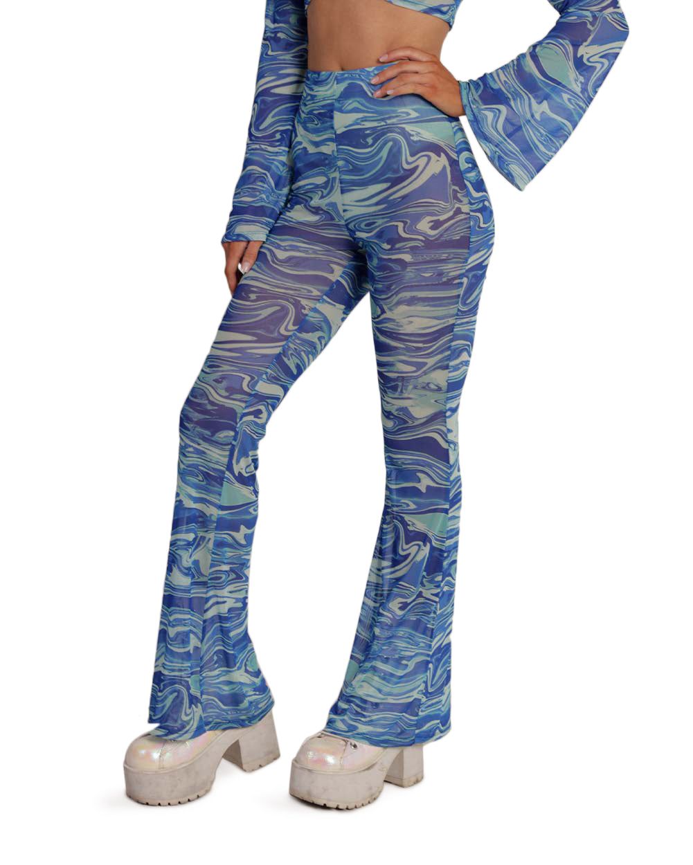 Keepin' It Swirly Bell Bottoms sold by iHeartRaves product image thumbnail 2