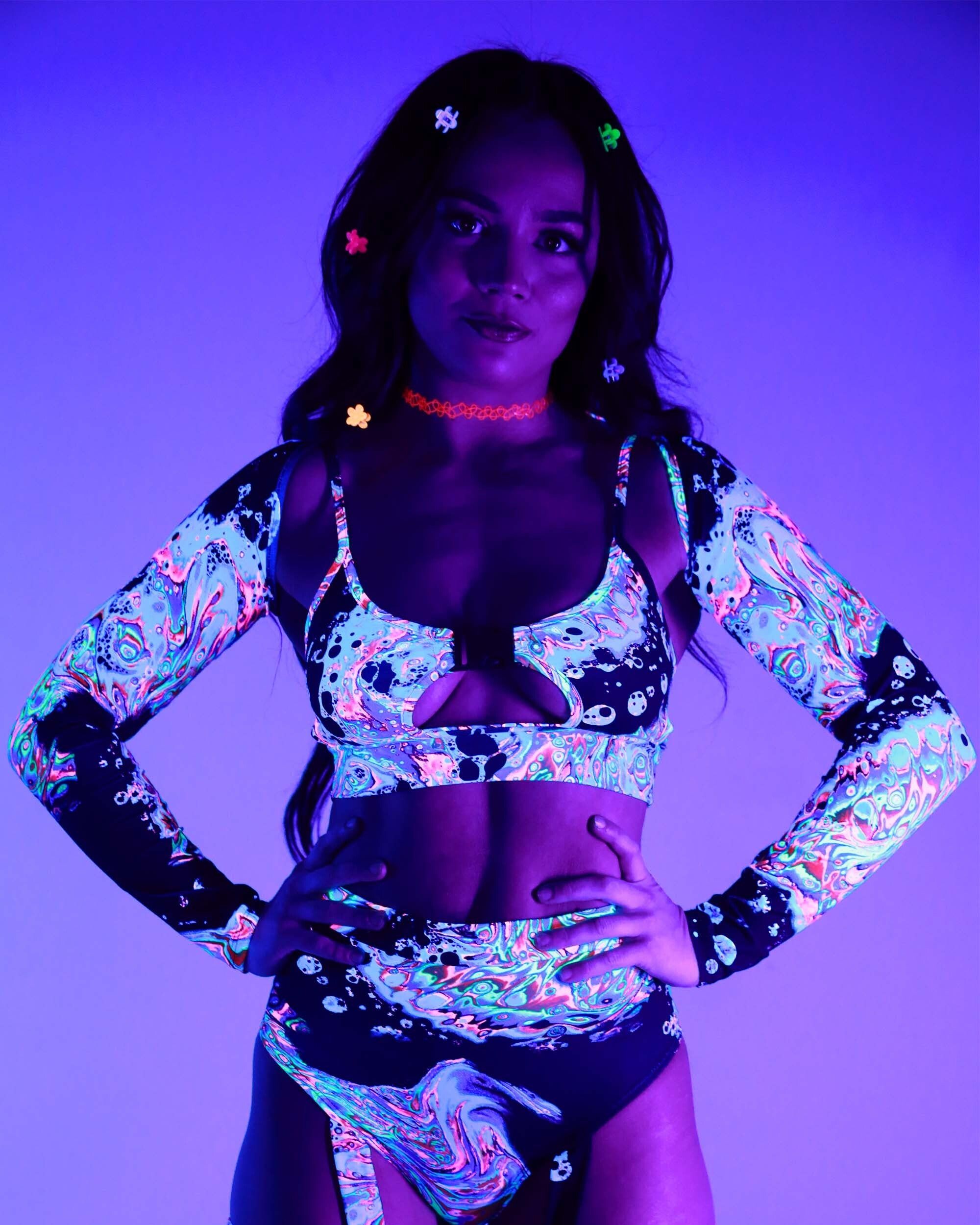 Liquid Tripp Extra Ultra Crop Top sold by iHeartRaves