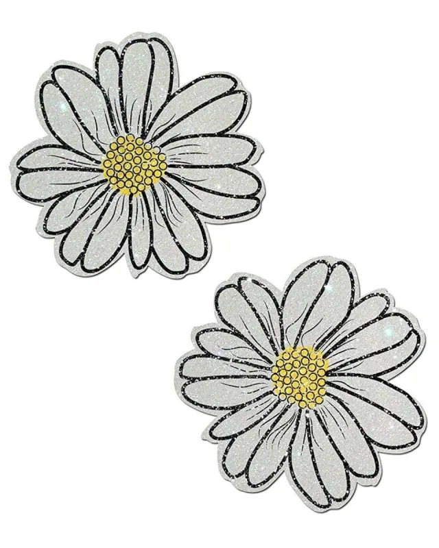 Pastease Sparkle Daisy Petal Pasties sold by iHeartRaves