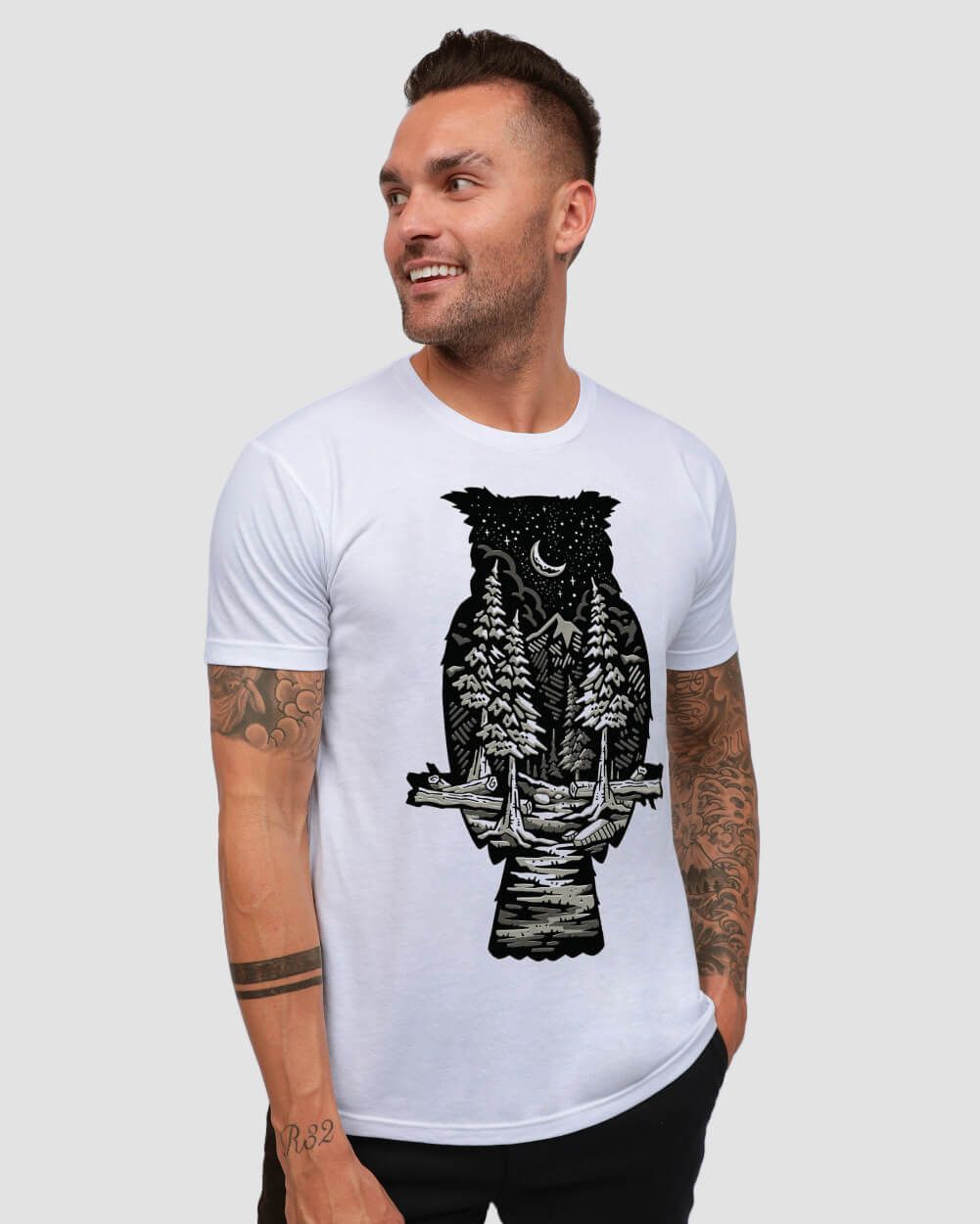 Nocturnal Nature Tee sold by iHeartRaves product image thumbnail 2