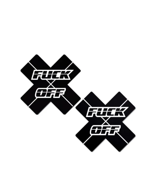 Pastease x iHR F*ck off Pasties sold by iHeartRaves