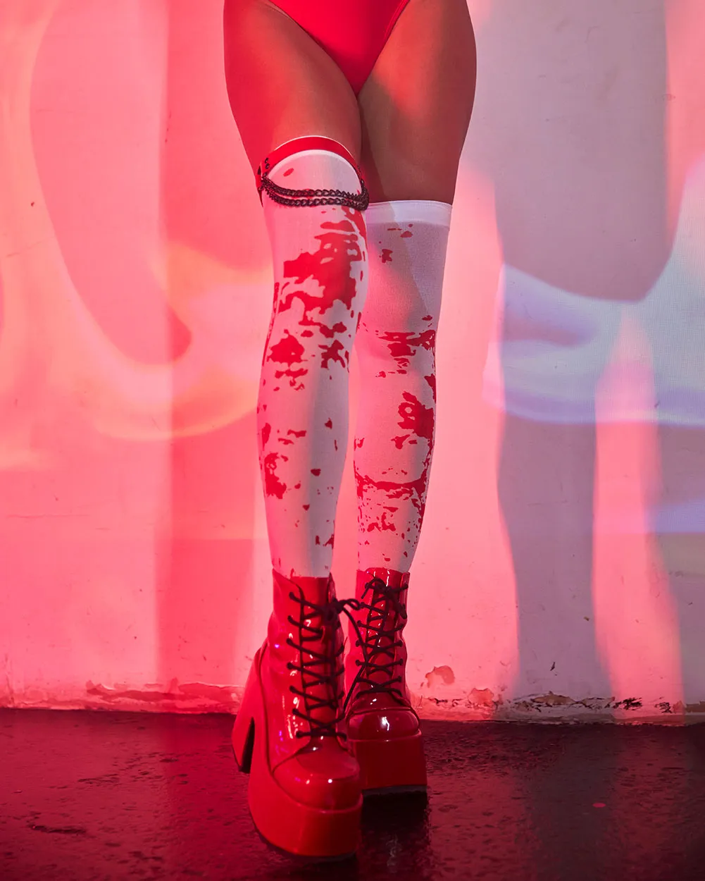 Bloody Mary Thigh High Socks sold by iHeartRaves