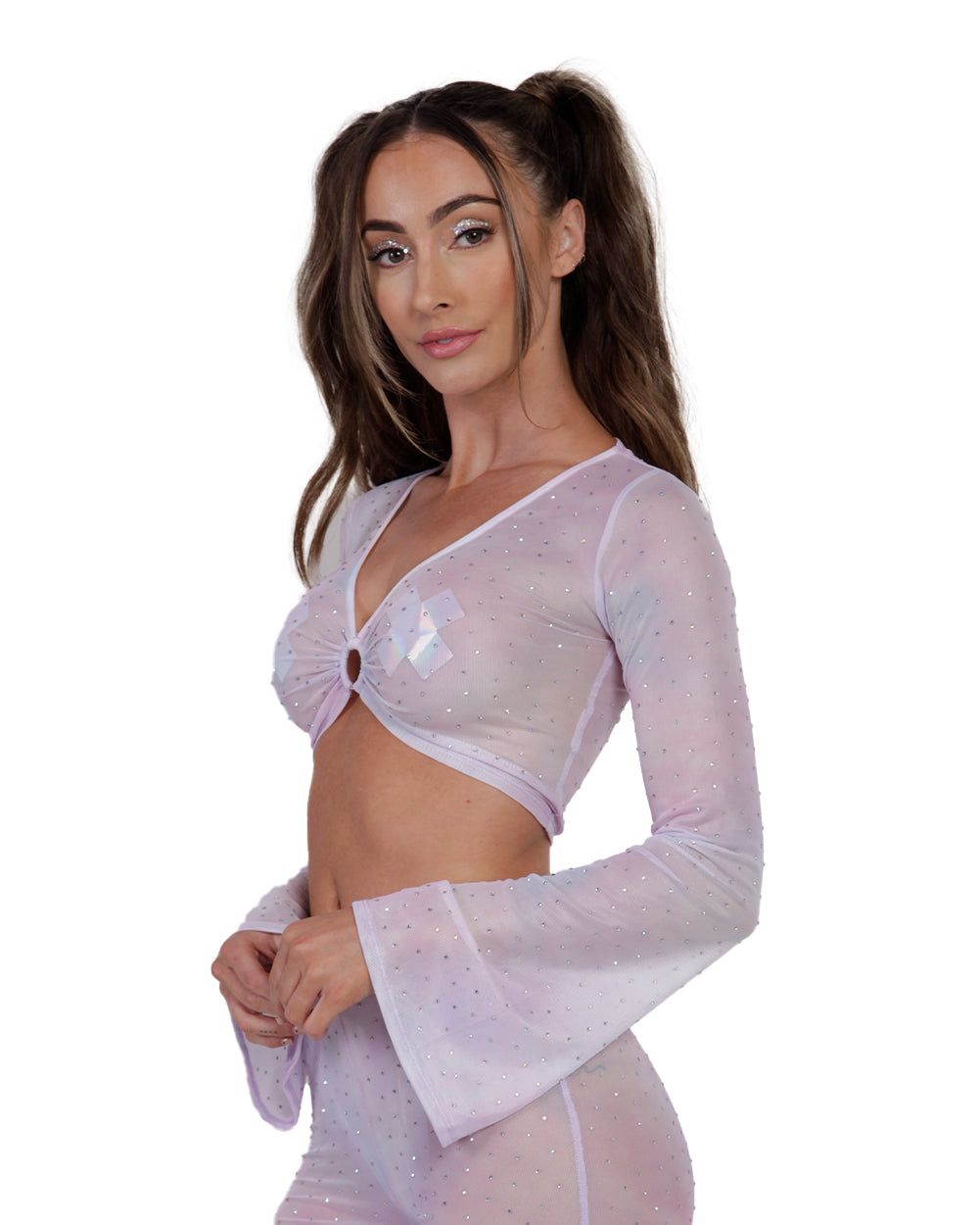 Daydreamin' Ruched O-Ring Top sold by iHeartRaves product image thumbnail 4