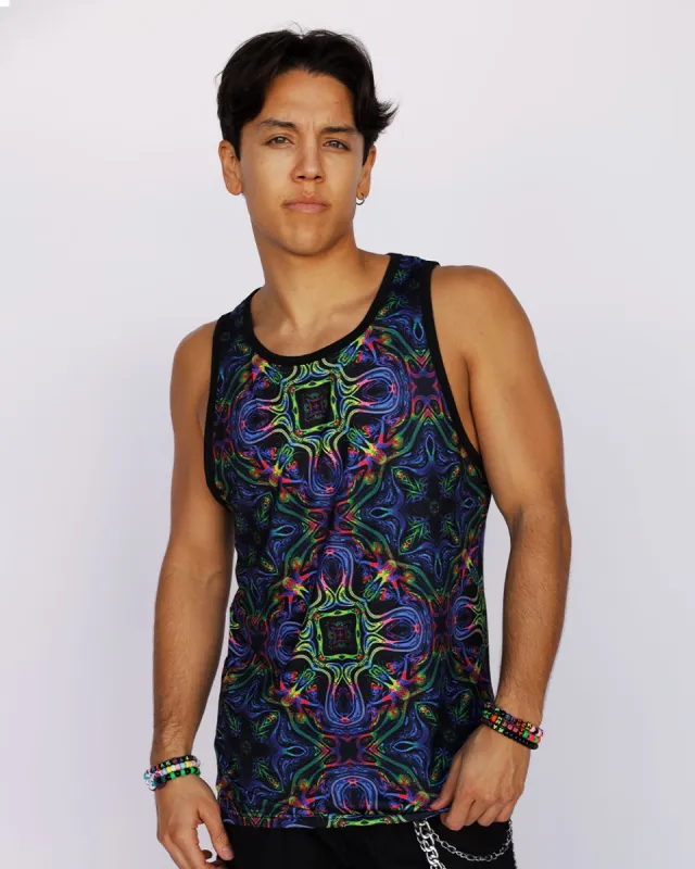 Into the Cosmos Men's Tank sold by iHeartRaves