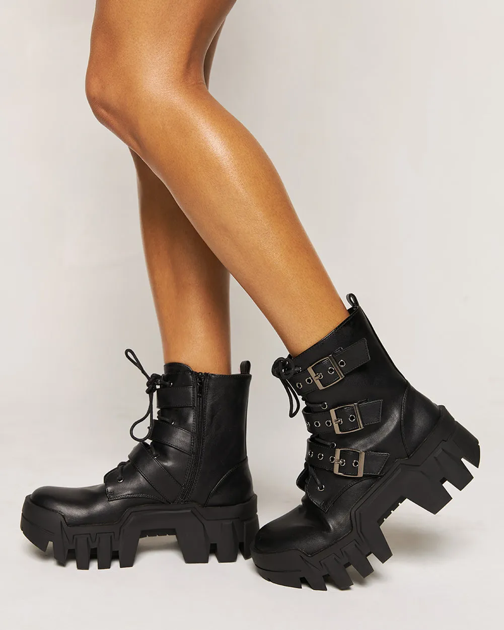 Anthony Wang Dusk Till Dawn Platform Ankle Boots sold by iHeartRaves product image thumbnail 4