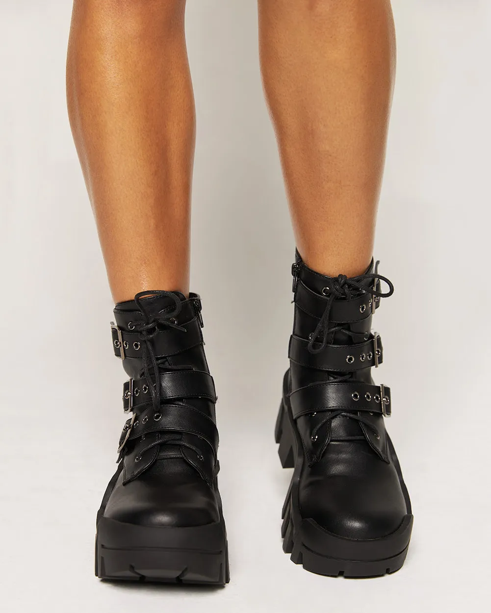 Anthony Wang Dusk Till Dawn Platform Ankle Boots sold by iHeartRaves product image thumbnail 5