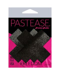 Pastease Metallic Cross Pasties sold by iHeartRaves