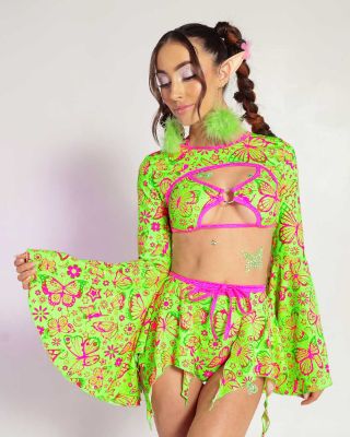 Lunita x iHR Sweet Serendipity Enchanted Fan Shrug sold by iHeartRaves