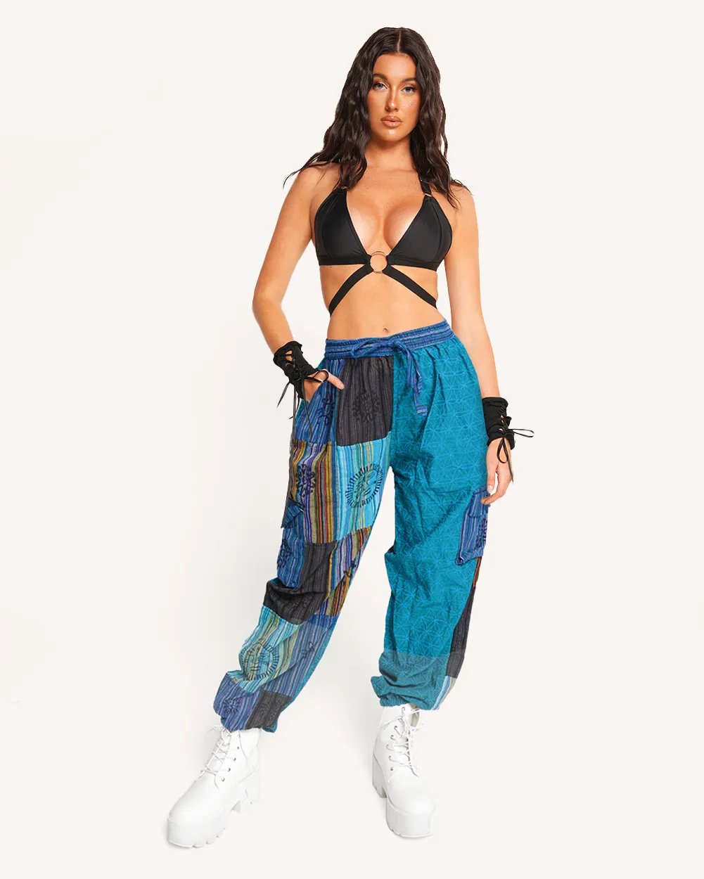 Island Blue Harem Pants sold by iHeartRaves product image thumbnail 3