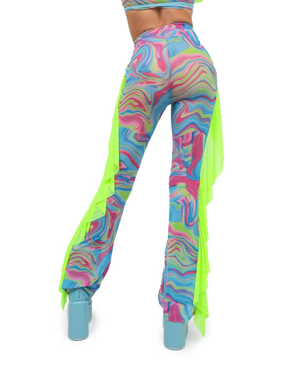 Dream Date Ruffled Bell Bottoms sold by iHeartRaves product image thumbnail 5