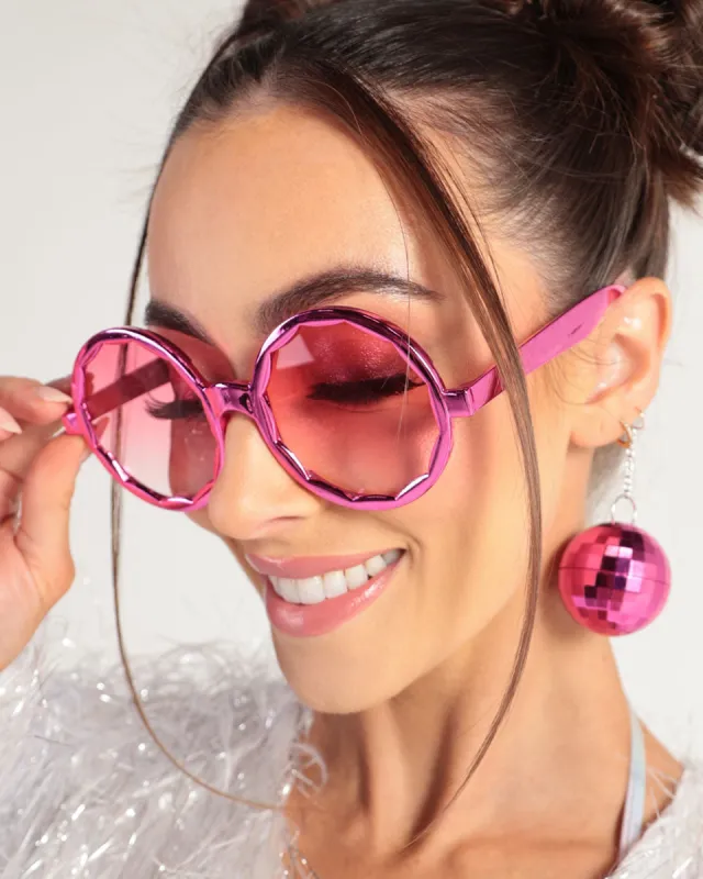 Funky Flash Disco Ball Glasses sold by iHeartRaves