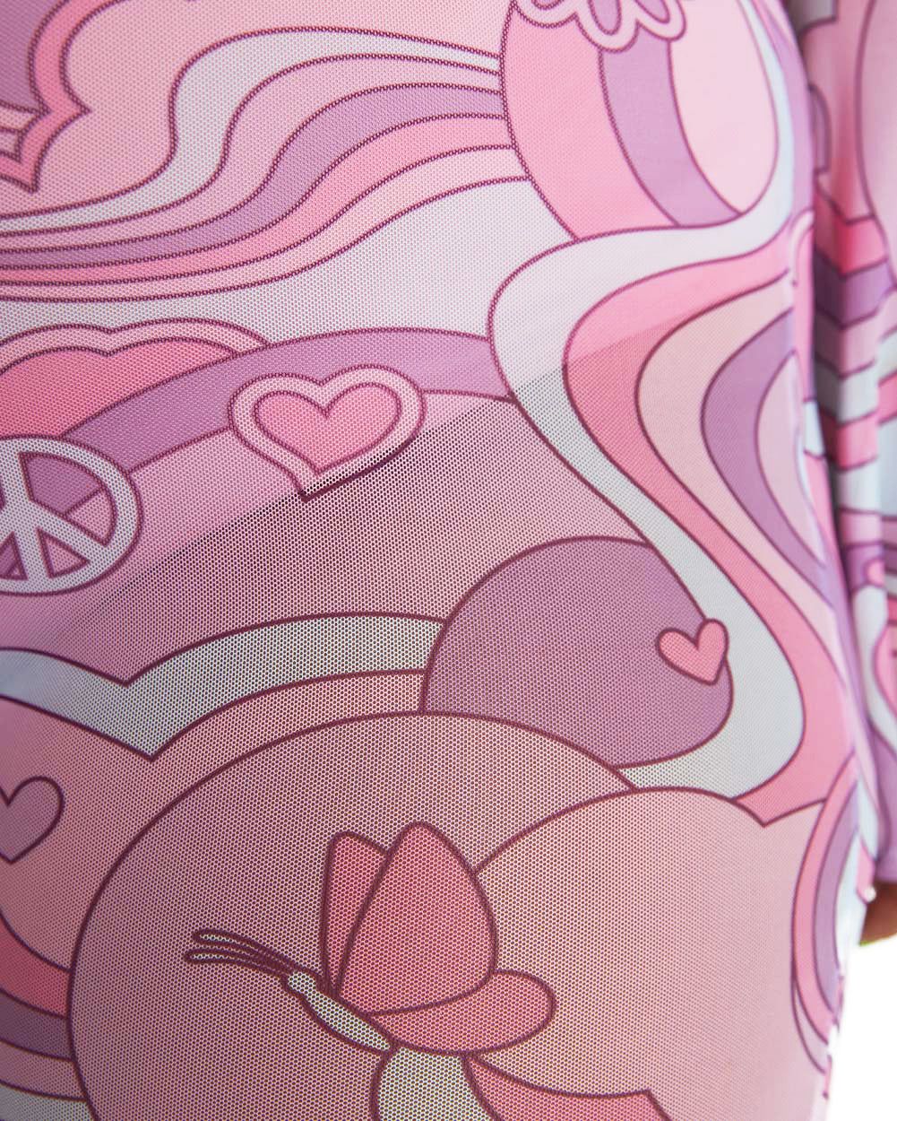 Free Spirit Cutie Mesh Bell Bottoms sold by iHeartRaves product image thumbnail 2