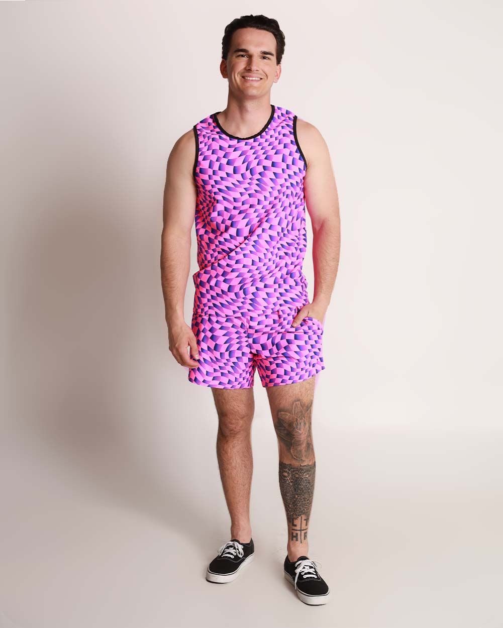 Rolita Couture x iHR Super Trippy Easy Rider Men's Shorts sold by iHeartRaves product image thumbnail 3