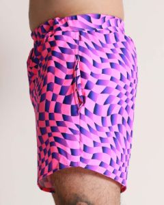 Rolita Couture x iHR Super Trippy Easy Rider Men's Shorts sold by iHeartRaves