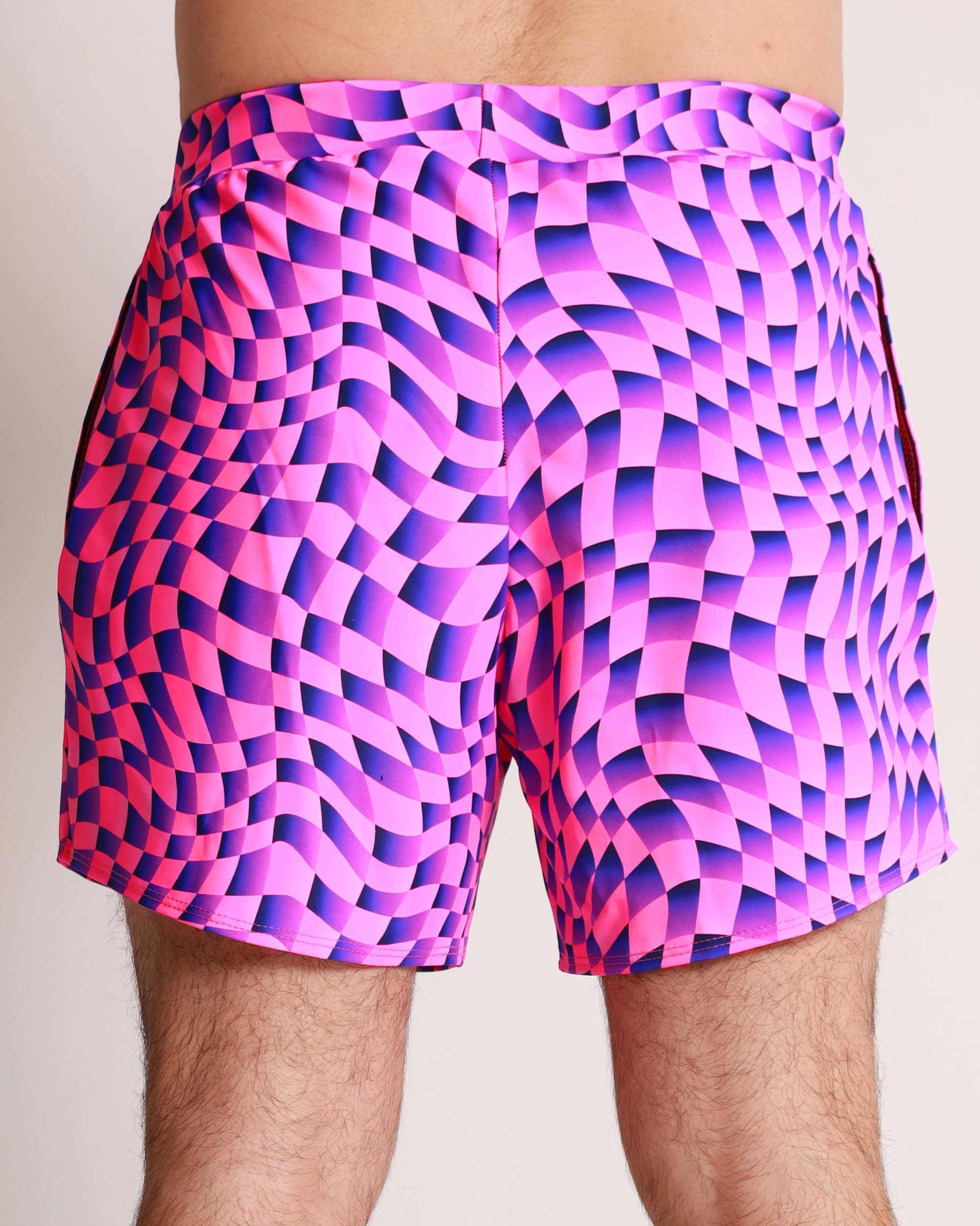 Rolita Couture x iHR Super Trippy Easy Rider Men's Shorts sold by iHeartRaves product image thumbnail 2