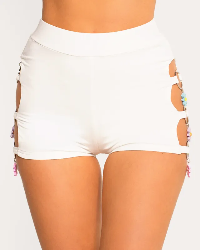 Backstage Girlie Keyhole Cutout Bottoms sold by iHeartRaves