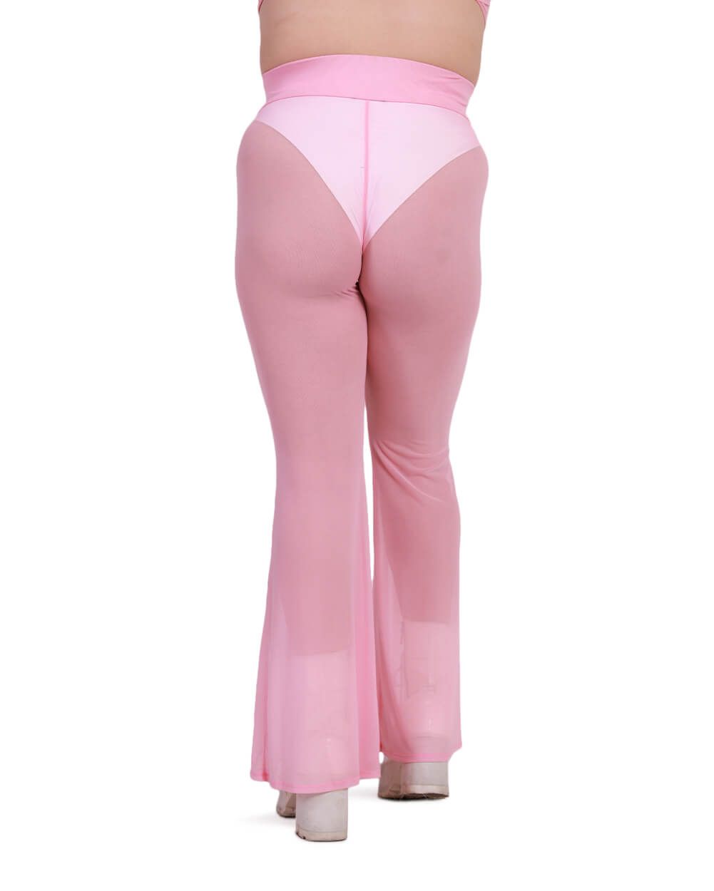 Sweet Thing High Waist Mesh Bell Bottoms sold by iHeartRaves product image thumbnail 20