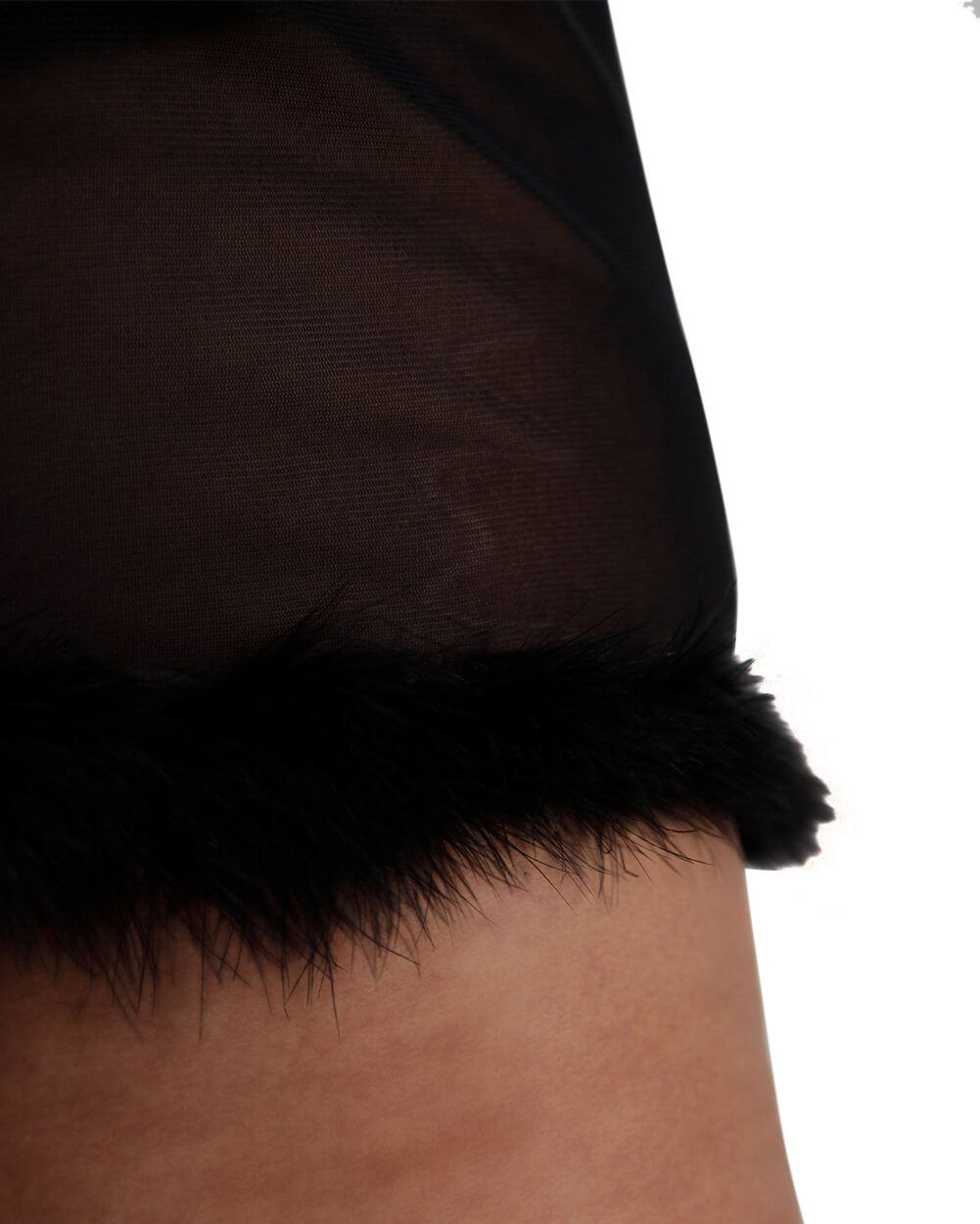 Keepin' It Cute & Fluffy Mini Skirt sold by iHeartRaves product image thumbnail 6