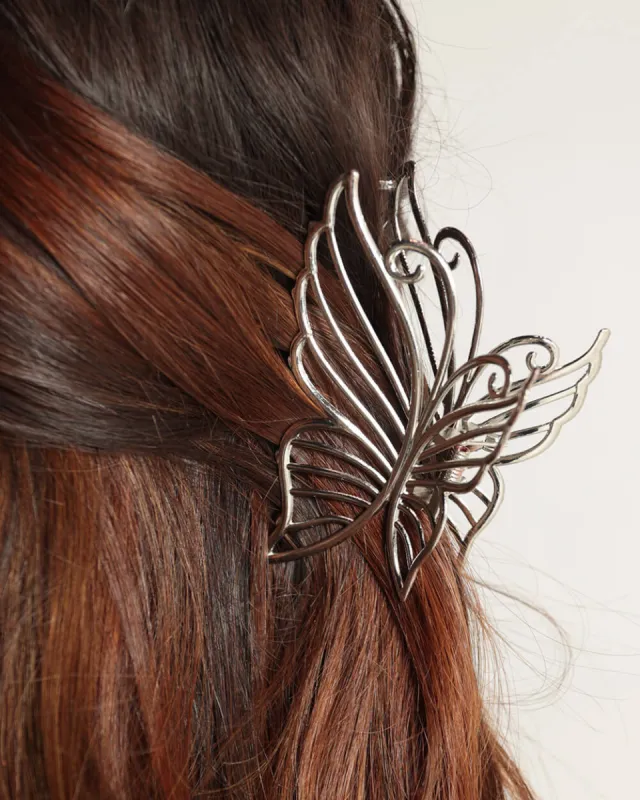 Metallic Butterfly Hair Clip made by iHeartRaves