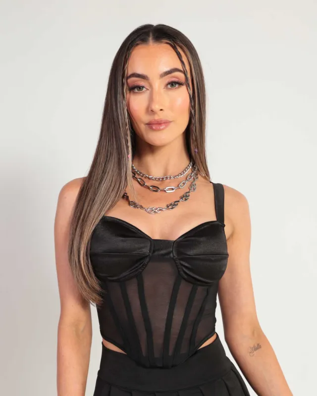 Sinful Serenity Corset sold by iHeartRaves