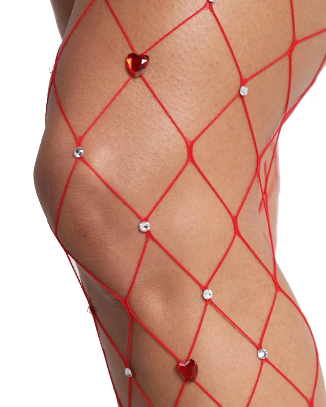 Temptress Fishnet Tights sold by iHeartRaves