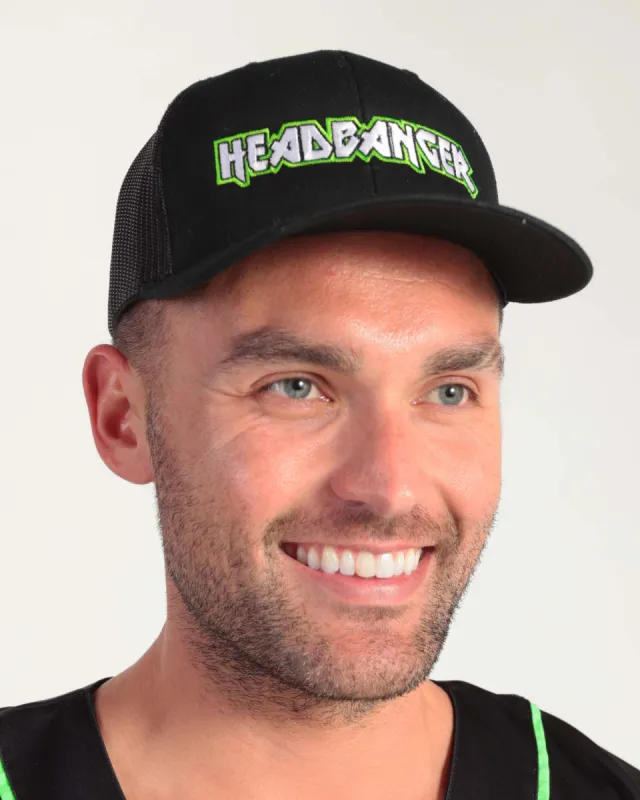 Recycled Material Headbanger Trucker Hat sold by iHeartRaves