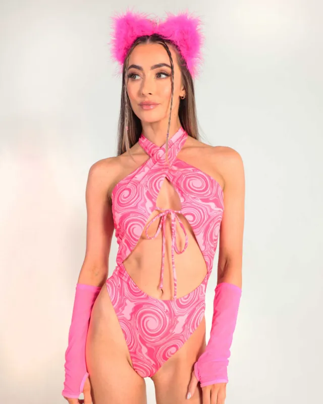 Mellow Flow Halter Bodysuit sold by iHeartRaves