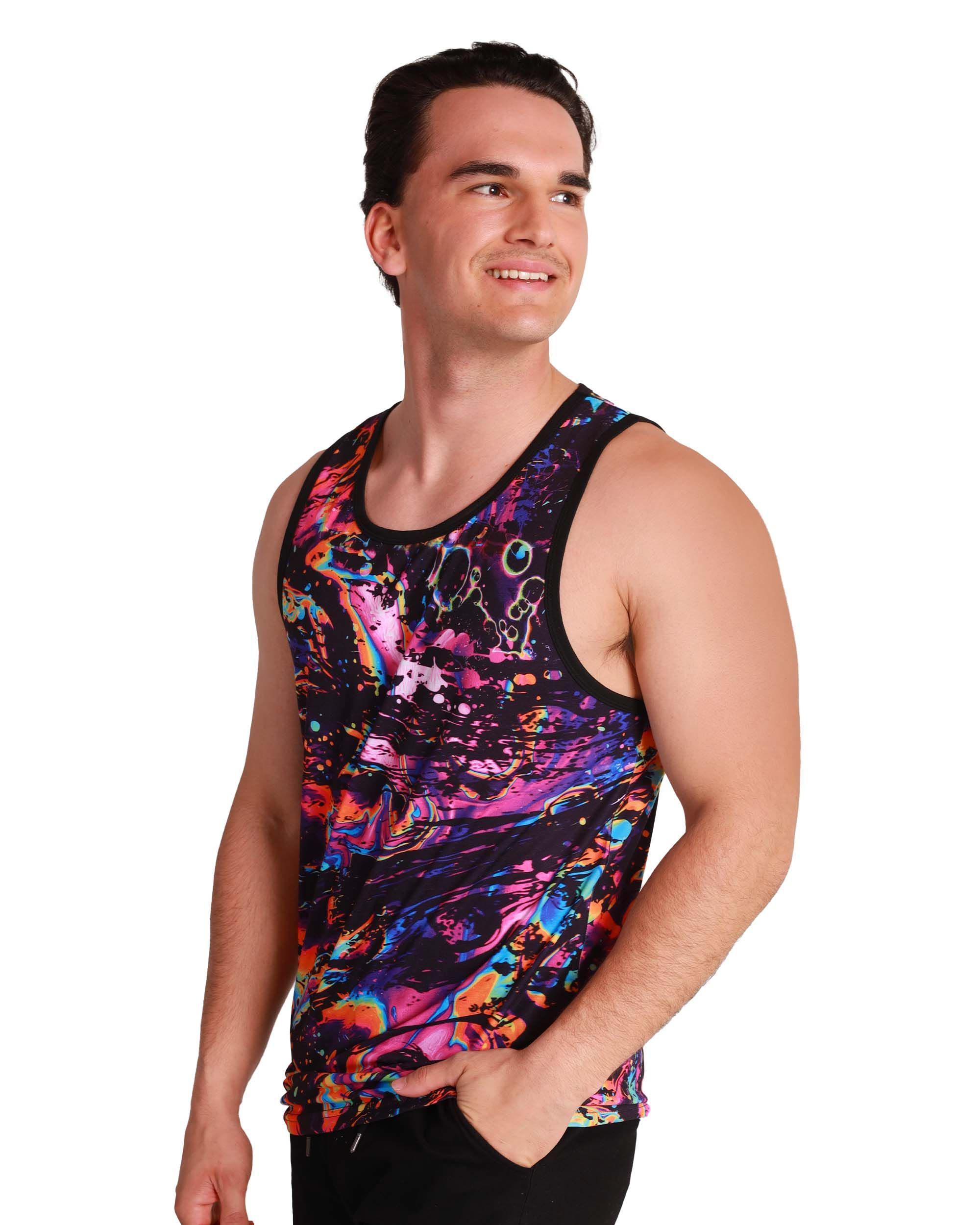 Mad Trippy Tank Top sold by iHeartRaves product image thumbnail 3
