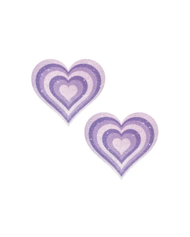Neva Nude Groovy Hearts Pasties sold by iHeartRaves