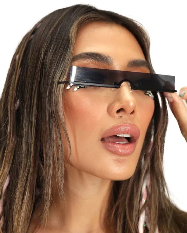 Black Hole Retro Sunglasses sold by iHeartRaves