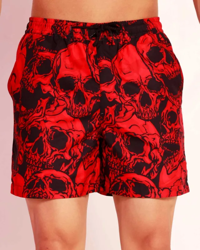 Crimson Inferno Men's Shorts sold by iHeartRaves