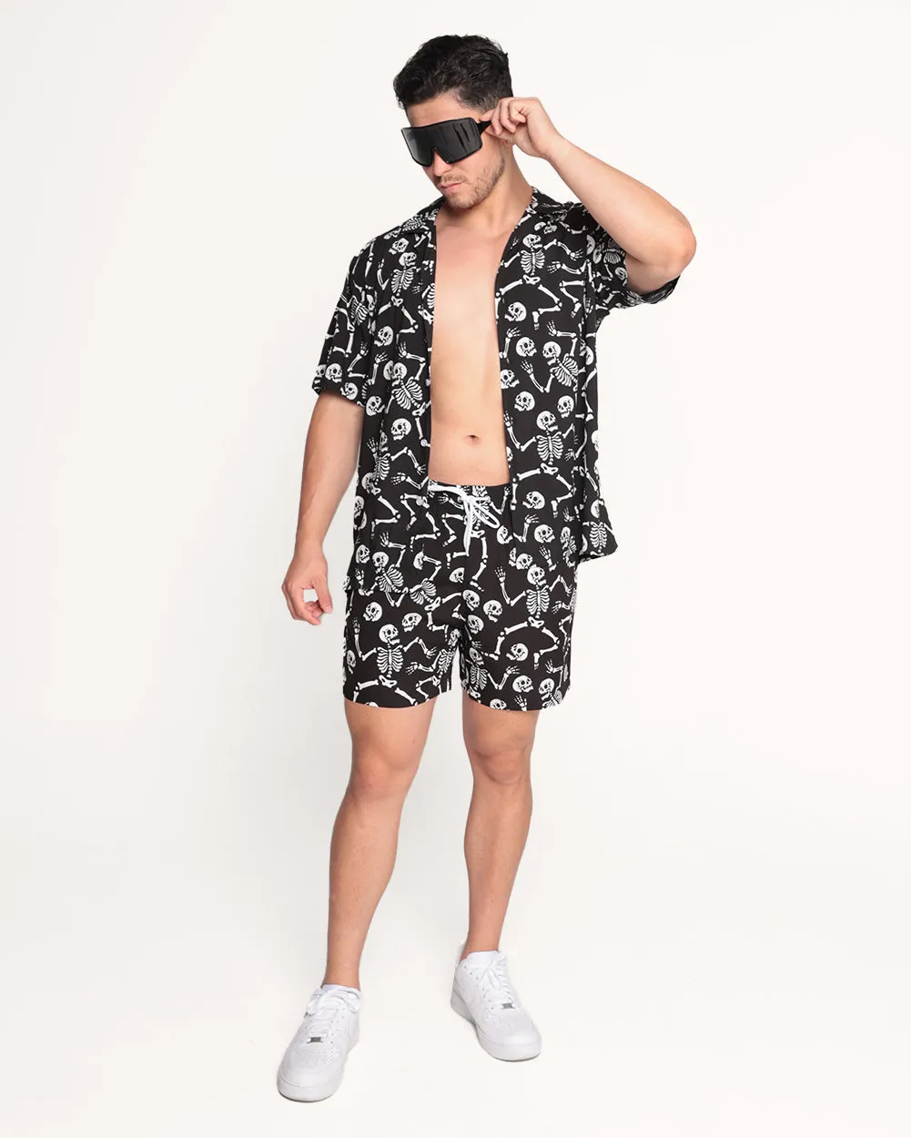Rave to the Grave Men's Camp Shorts sold by iHeartRaves product image thumbnail 2