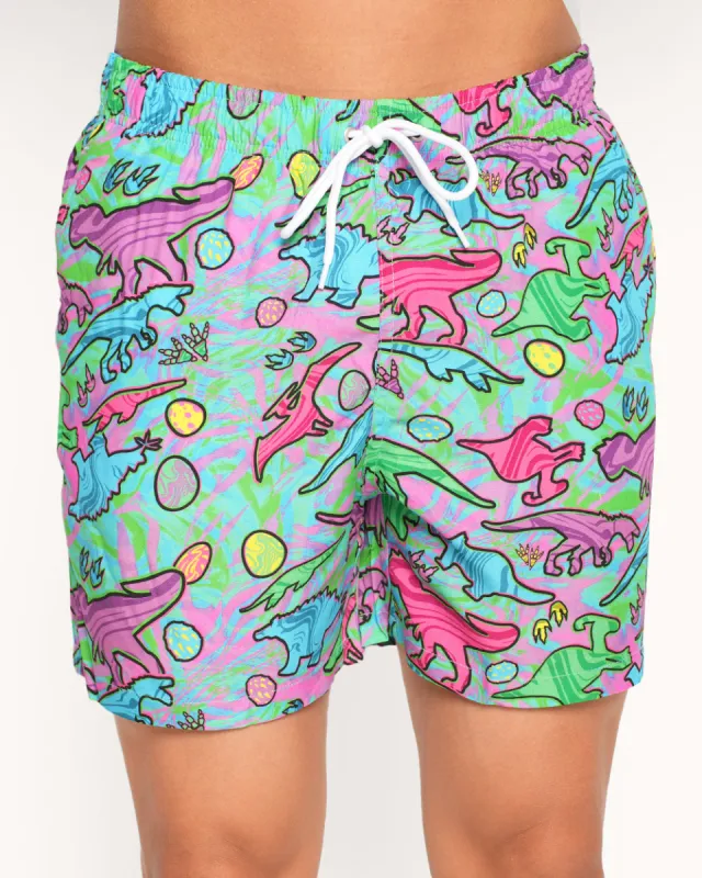 Trippy T-Rex Men's Camp Shorts sold by iHeartRaves