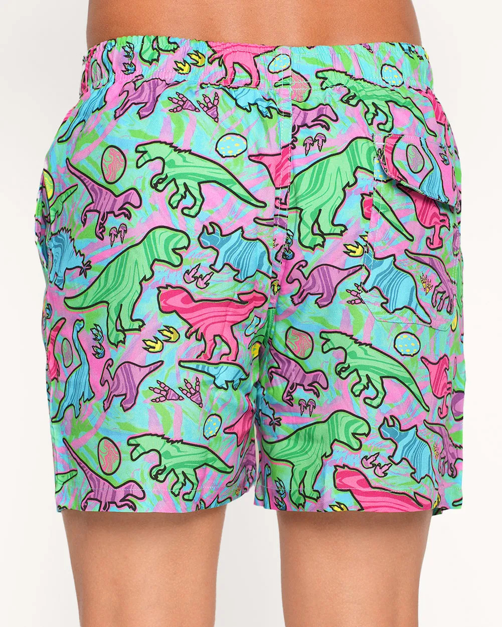 Trippy T-Rex Men's Camp Shorts sold by iHeartRaves product image thumbnail 2