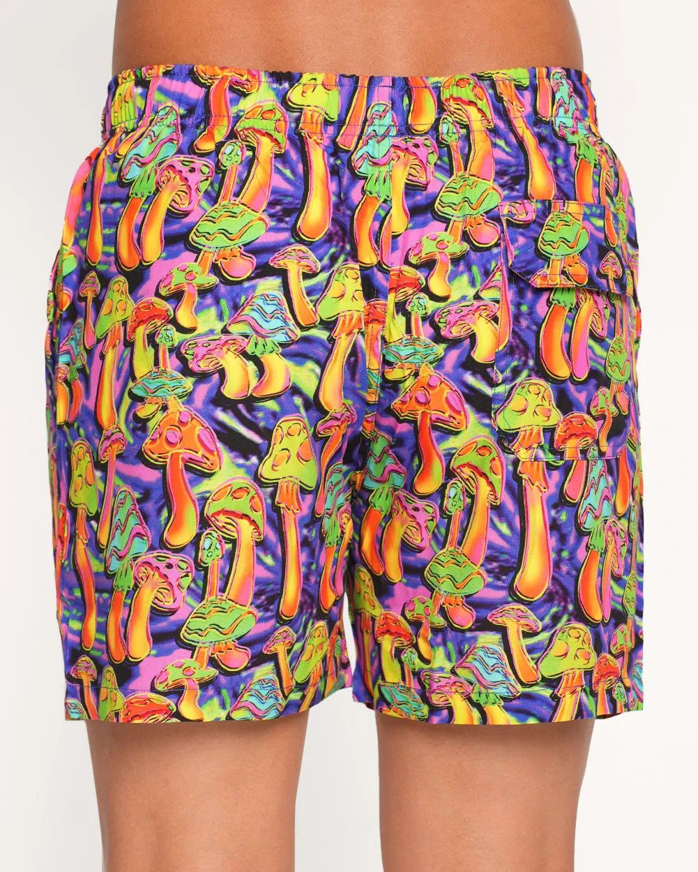 Mushroom Brain Camp Shorts sold by iHeartRaves product image thumbnail 2