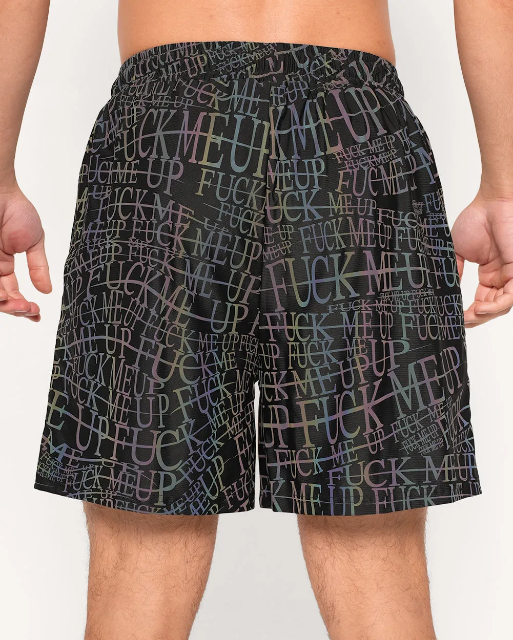 Alison Wonderland x iHR FMU Reflective Men's Shorts sold by iHeartRaves product image thumbnail 4