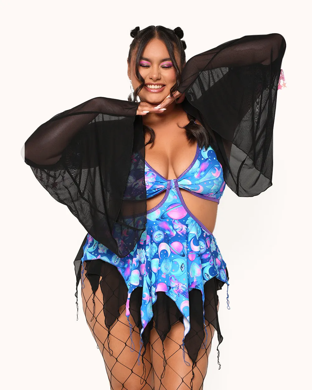 Rolita Couture x iHR Lucid Dream Fan Arm Cover sold by iHeartRaves product image thumbnail 5