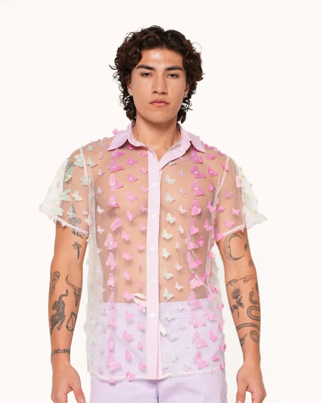 Sweet Serenity Butterfly Camp Shirt sold by iHeartRaves