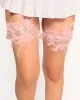Feathery Flight Feather Sequin Pair Leg Garters sold by iHeartRaves