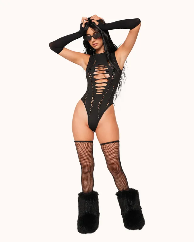 Let's Get It Started Bodysuit Outfit sold by iHeartRaves