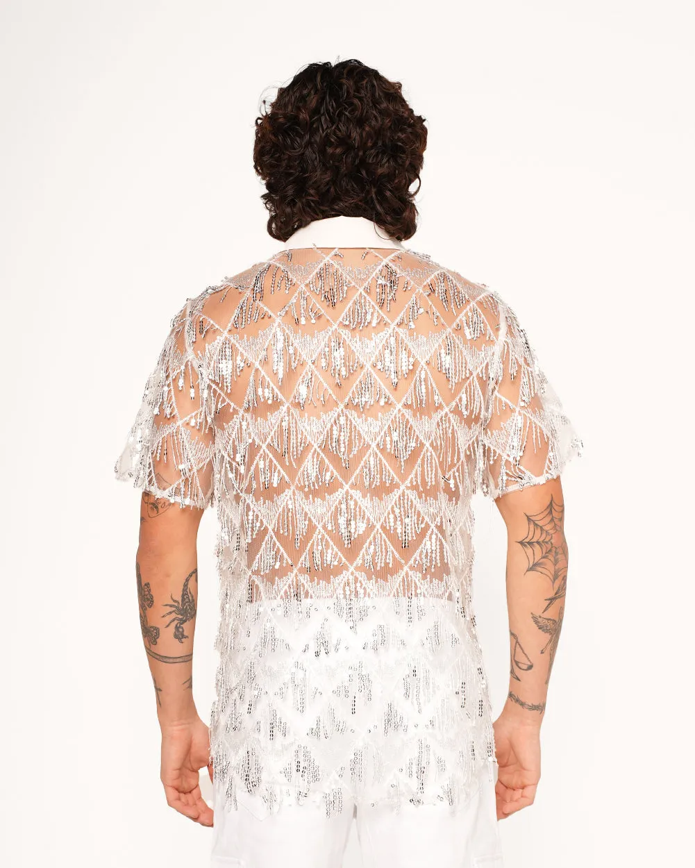 Moonlit Enchantment Button Up Shirt sold by iHeartRaves product image thumbnail 2