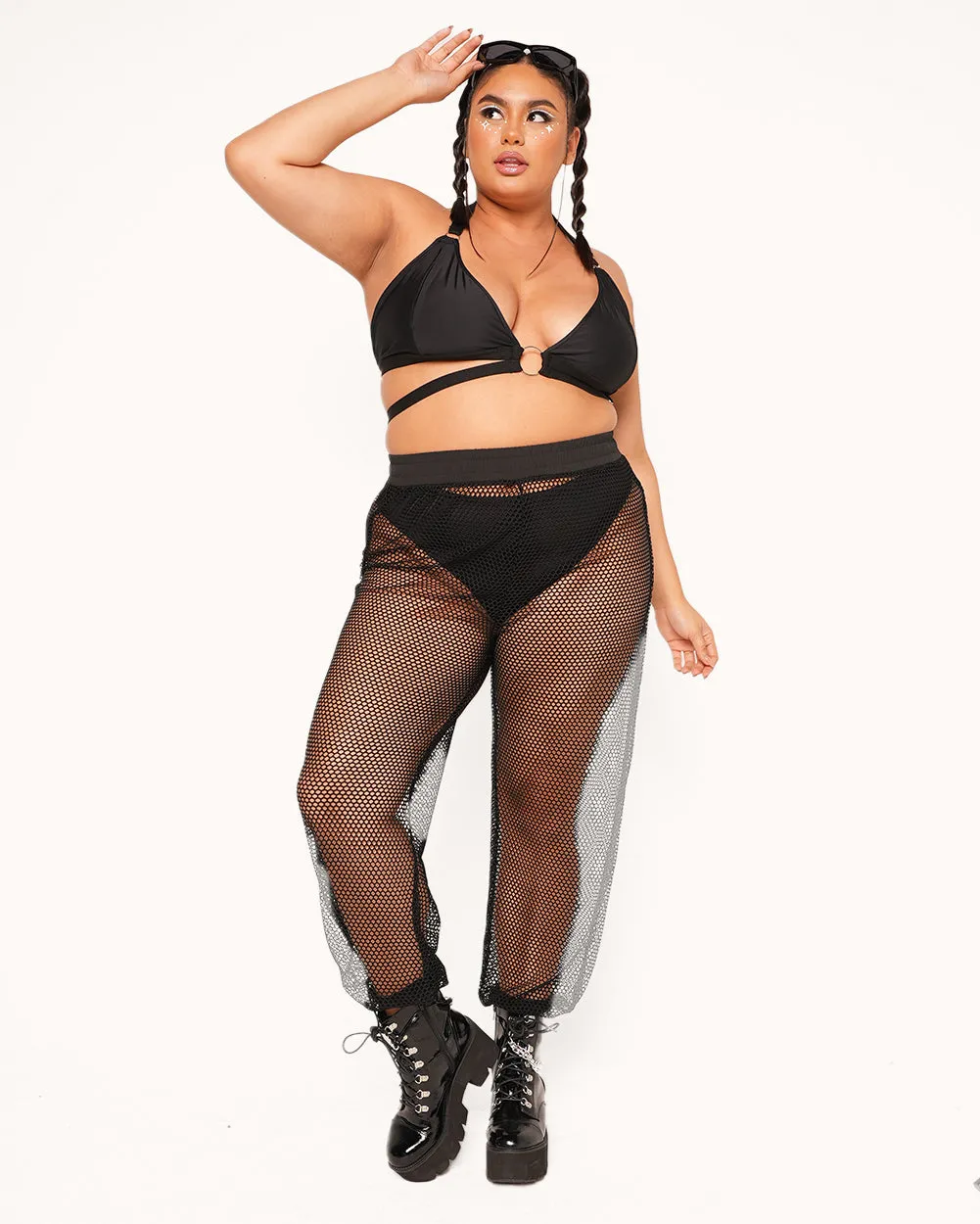 Keep My Secret Fishnet Outfit sold by iHeartRaves