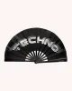 TECHNO UV Reactive Hand Fan sold by iHeartRaves