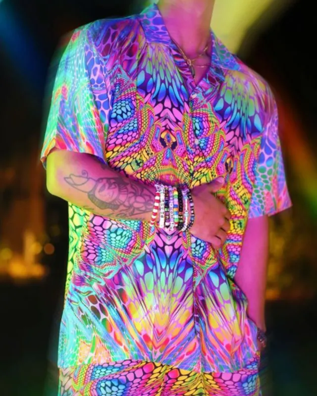 Viper Vision Camp Shirt made by iHeartRaves