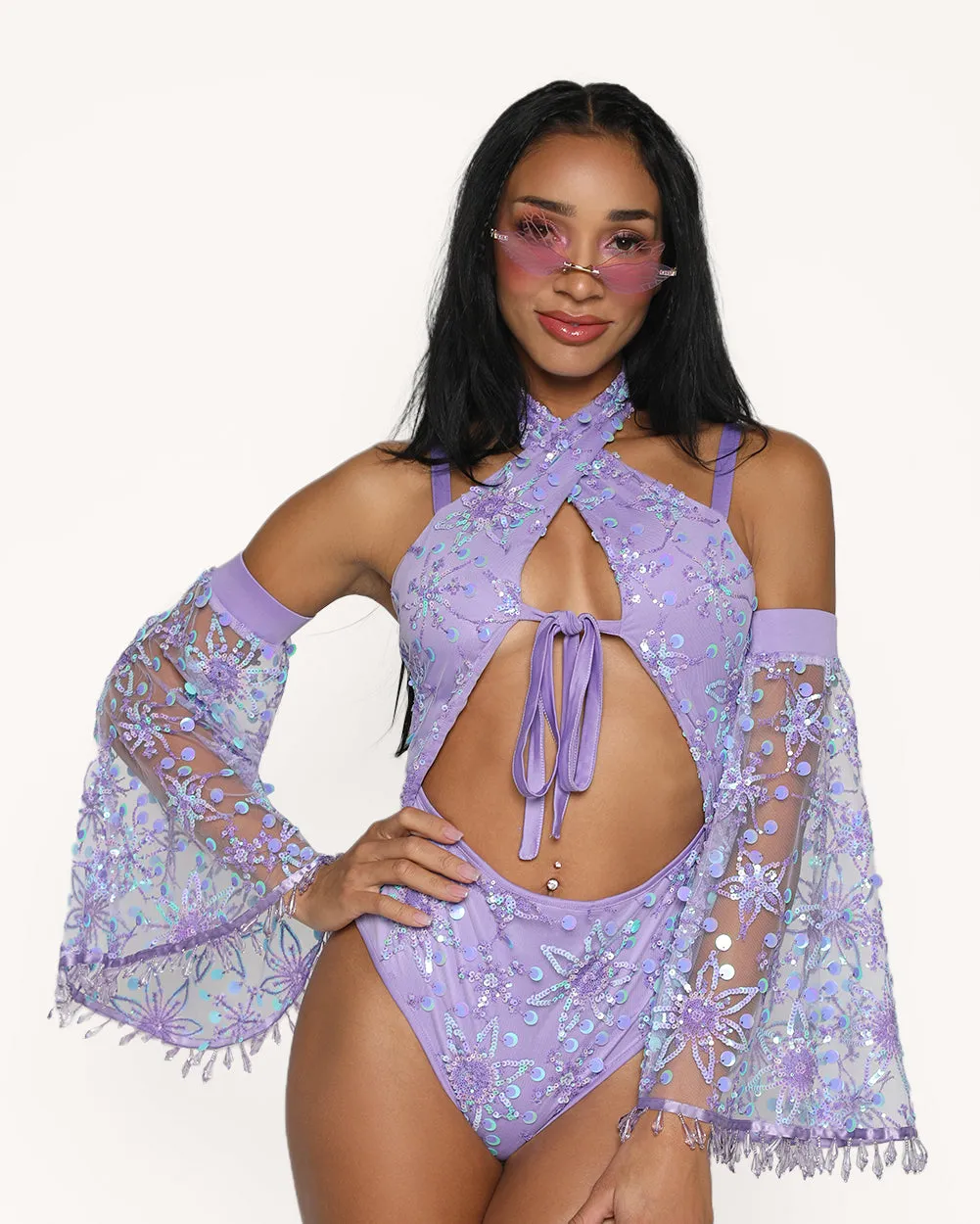 Sweet Serenade Bodysuit Set sold by iHeartRaves product image thumbnail 3