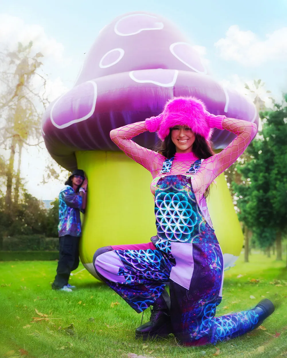 Third Eye Awakening Unisex Overalls sold by iHeartRaves