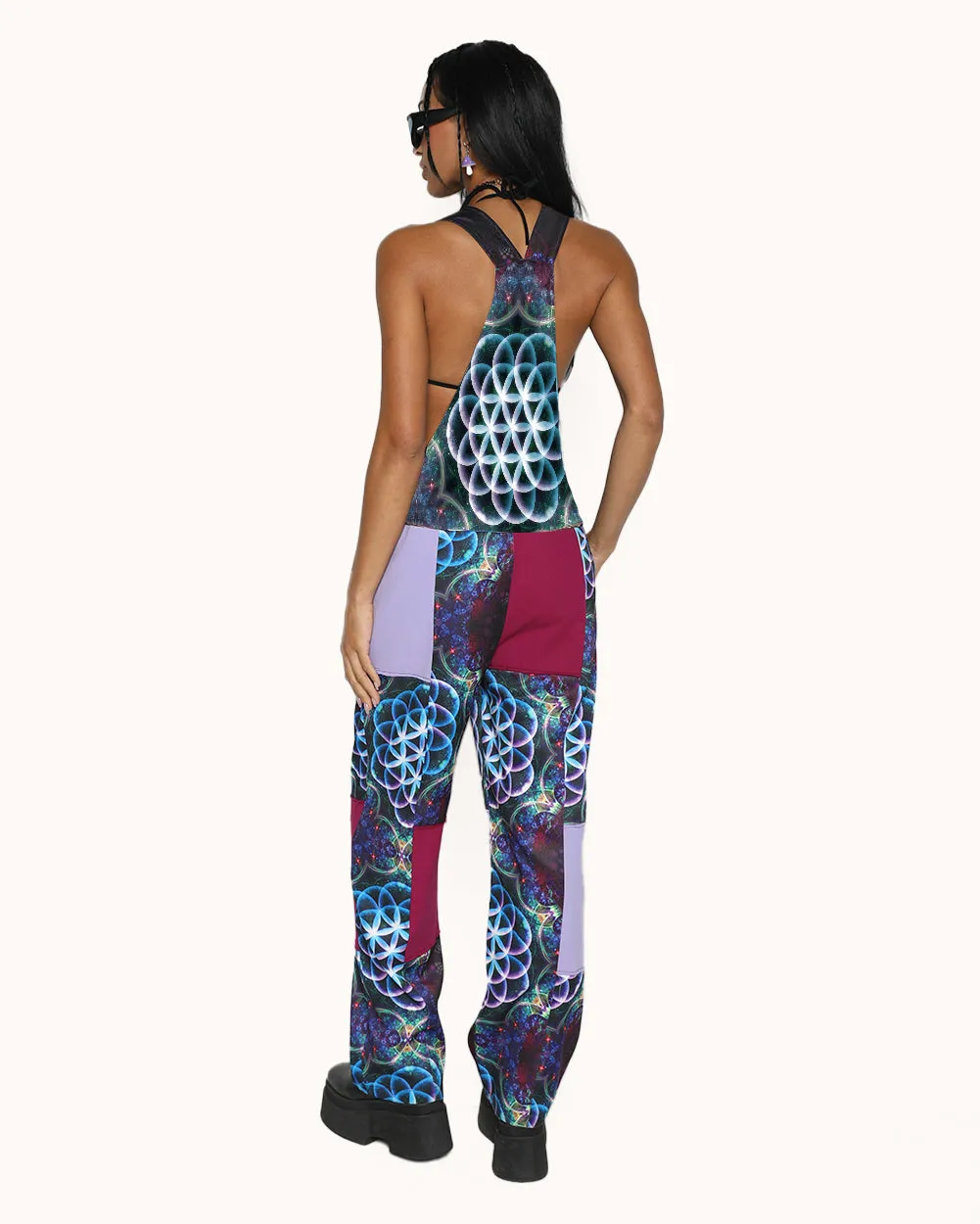 Third Eye Awakening Unisex Overalls sold by iHeartRaves product image thumbnail 3