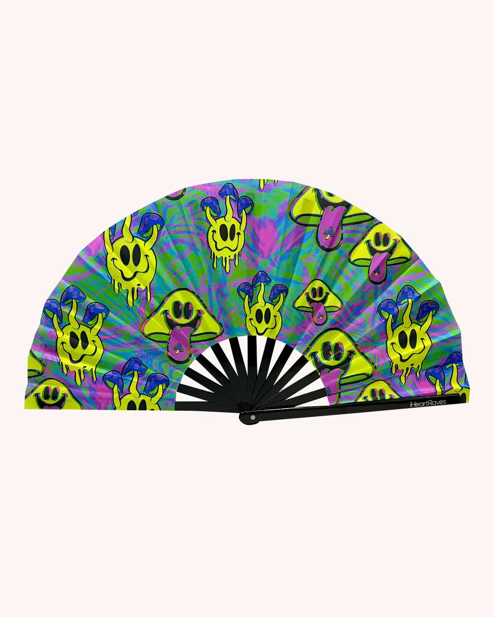 Electric Tripp UV Reactive Hand Fan sold by iHeartRaves