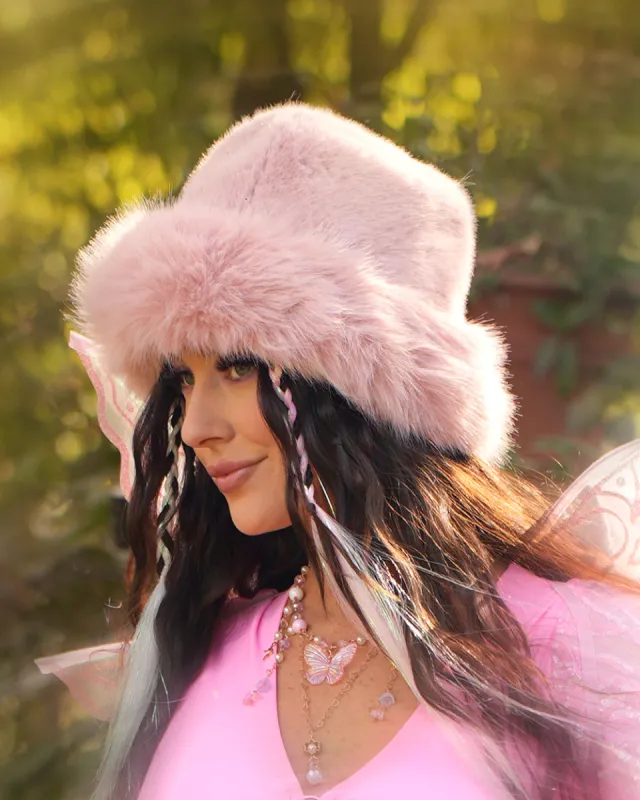 Candy Skies Fur Bucket Hat sold by iHeartRaves