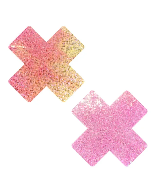 Neva Nude Sherbet LollyPop UV Neon Tie Dye Pasties sold by iHeartRaves